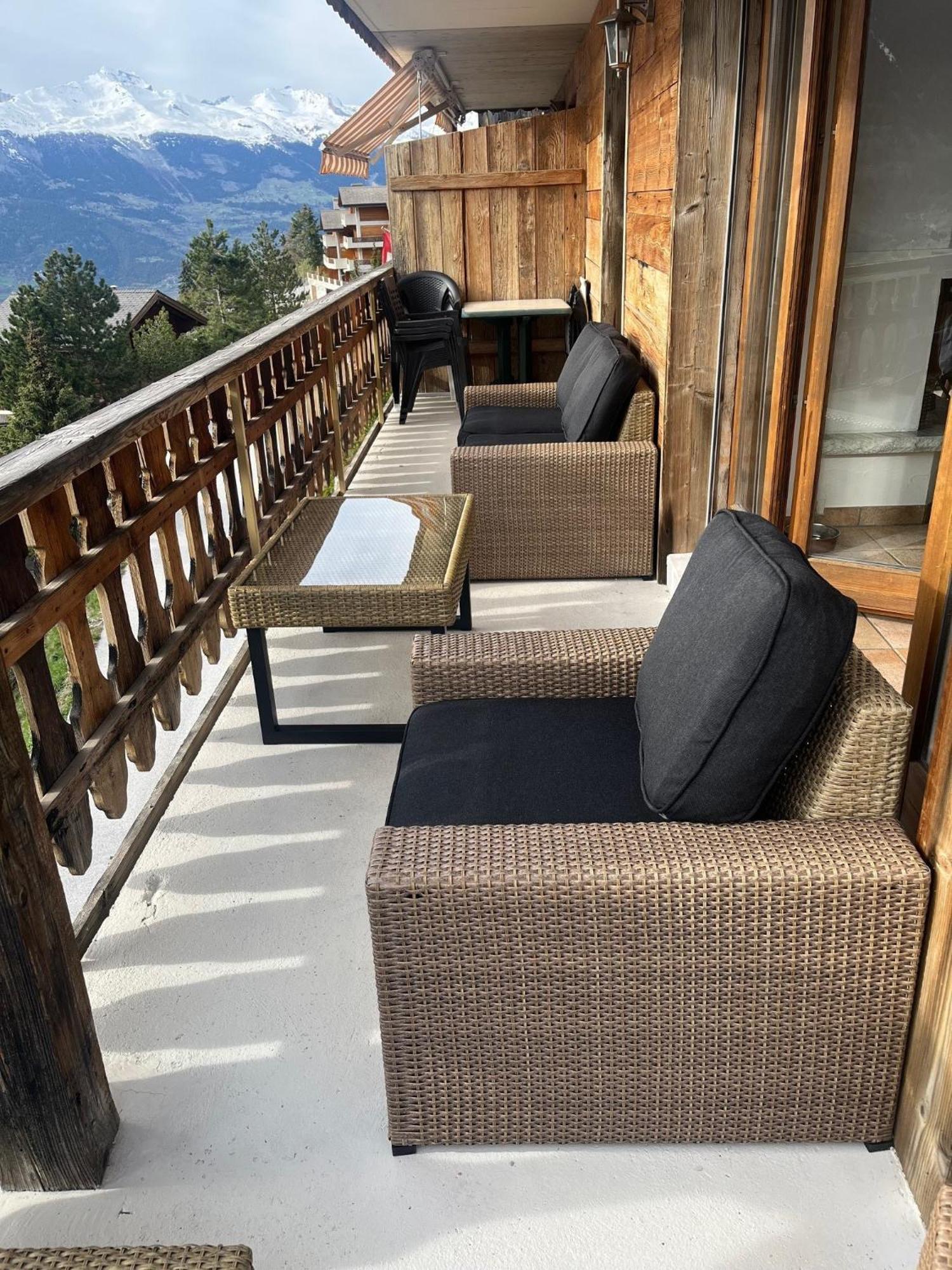 Balcons Du Soleil Y2 211 - Quiet Apartment 6 Pers Veysonnaz Eksteriør billede